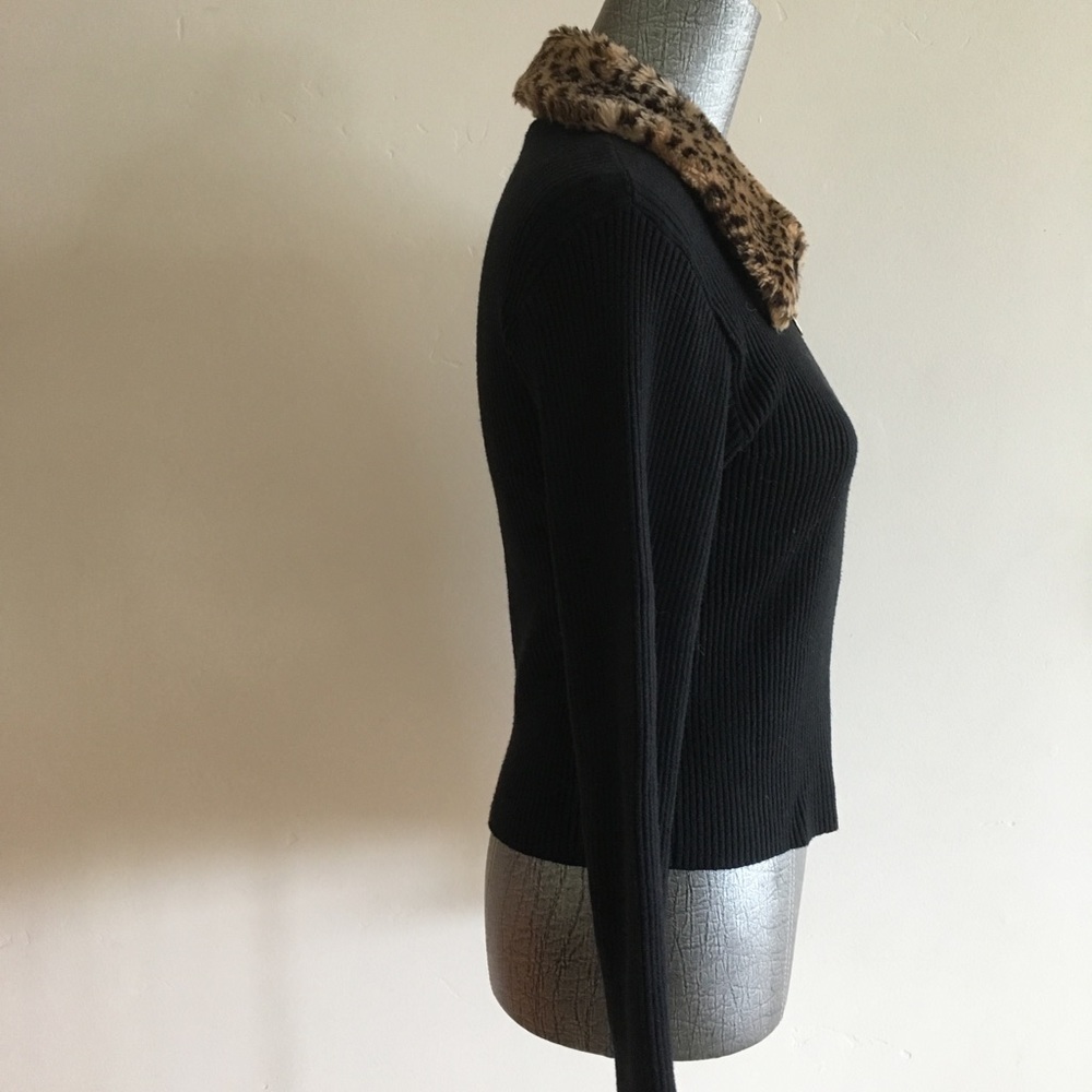 MCNY Black Long Sleeve Zipper Jacket - Picture 3 of 5